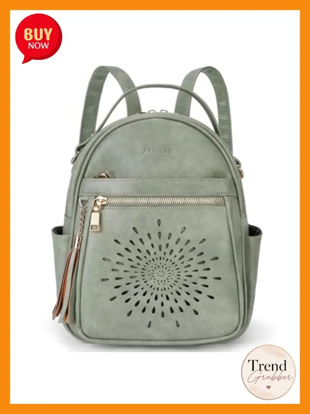 Small Backpack Purse for Women Mini PU Leather Convertible Travel Daypack